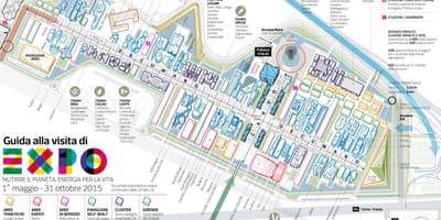 מפה של מילאנו expo