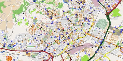 מפה של מילאנו ברגמו